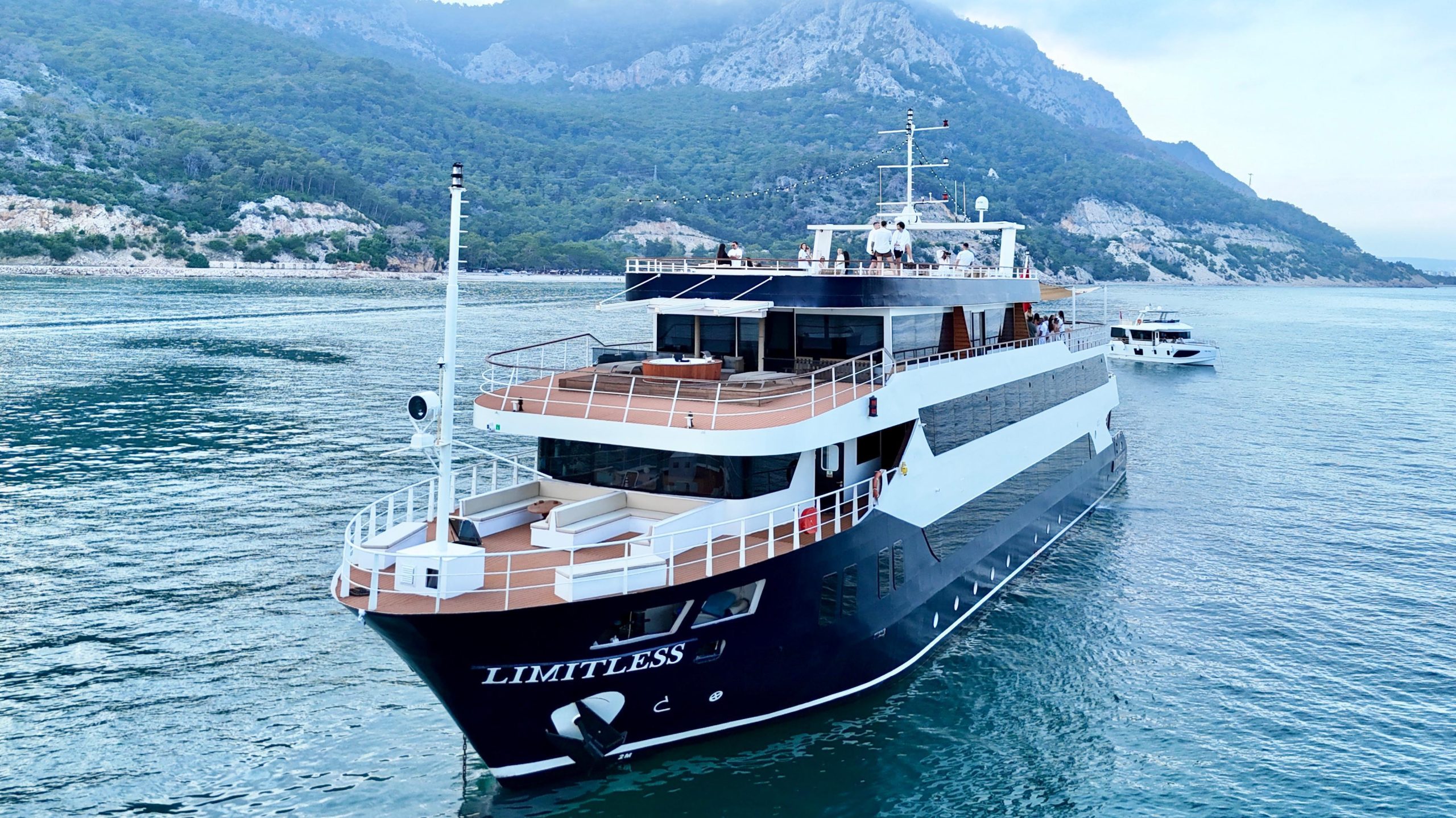 Limitless 56m Luxury Motor Yacht for Private Events & Yacht Parties